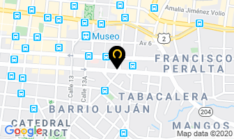 Mapa de Catering Service ManÁ en San José