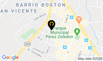 Mapa de Cegasa en Pérez Zeledón