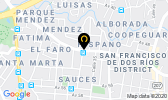 Mapa de Celulares Cellcom en San José