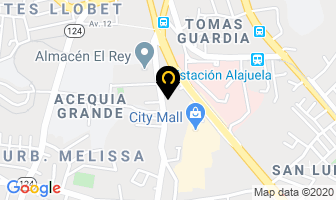 Mapa de Celulares Nanda en Alajuela