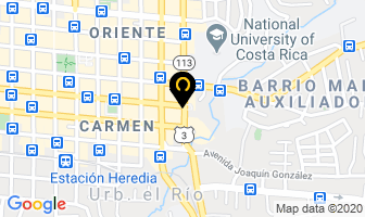 Mapa de Centro De Belleza Amanda en Heredia