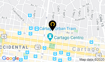 Mapa de Centro De Belleza Rosy en Cartago
