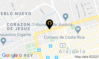Mapa de Centro De Carnes Beto Segura en Alajuela