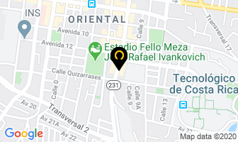 Mapa de Centro Educativo Bilingue Maleku en Cartago