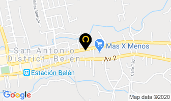 Mapa de Centro Medico Belén en Belén