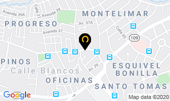 Mapa de Centro Medico Cvl en San José