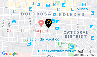 Mapa de Centro Medico Internacional en San José