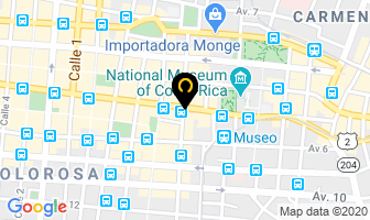 Mapa de Centro Mueblero en San José
