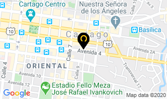 Mapa de Centro Radiologico De Cartago en Cartago