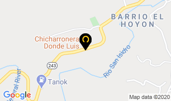 Mapa de Chicharronera Donde Luis en Pérez Zeledón