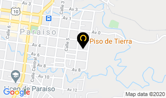 Mapa de Chicharronera Piso De Tierra en Paraíso