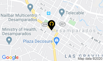 Mapa de Ciclo Coco en Desamparados