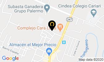 Mapa de Ciclo Trejos en Pococi