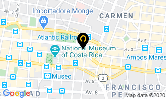 Mapa de Ciudad Musical S.a. en San José