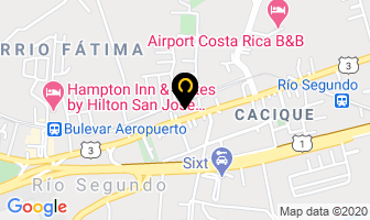 Mapa de Clean Tec S.a en San José