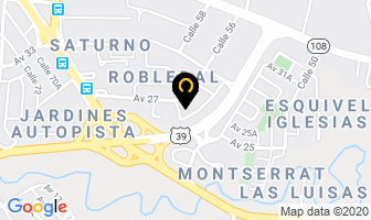 Mapa de Clinica De Cirugia Plastica Dr. Gustavo Chavarria Leon en San José