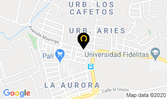 Mapa de Clinica De Psicologia en Heredia