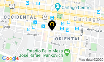 Mapa de Clínica Dental Dra. Iris Dittel en Cartago