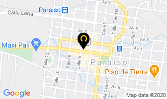 Mapa de Clinica Dental Plusdent en Paraíso