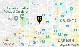 Mapa de Clínica Dental Popular Heredia en Heredia