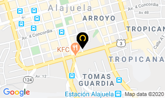 Mapa de ClÍnica JericÓ en Alajuela