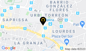 Mapa de Clinica Victoria en San Pedro