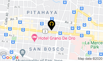 Mapa de Club Pantera Rosa en San José