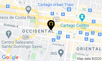 Mapa de Coiffure De Tendence en Cartago