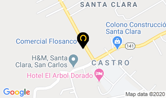 Mapa de Comercial Flosanco en San Carlos