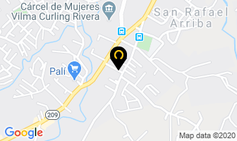 Mapa de Compensadores Chela en San Rafael Arriba