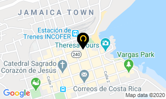Mapa de Computadoras Yostek en Limón