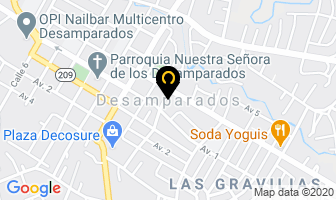 Mapa de Computers Service en Desamparados