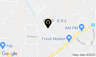 Mapa de Condominio Orosol en Piedades