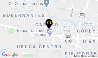 Mapa de Constructora La Constancia S.a en San José