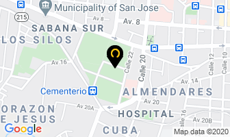 Mapa de Constructora Ruilova en San José