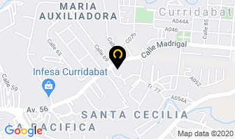 Mapa de Constructora Sanchez Carvajal S.a en Curridabat