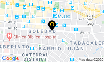 Mapa de Constructora Sander Y Asociados S.a. en San José