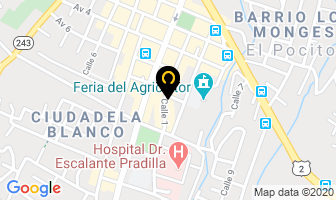 Mapa de Consultorio Medico Dr David Romero Matamoros en Pérez Zeledón