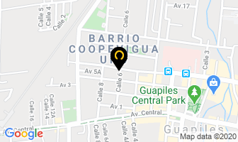 Mapa de Consultorio Victalic en Guápiles