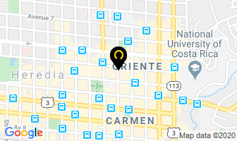 Mapa de Copy Bety en Heredia Central