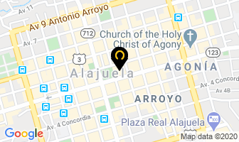 Mapa de Corporación Max en Alajuela