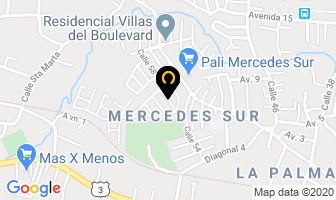 Mapa de Crm Cristalizado Y RestauraciÓn De MÁrmol S.a. en Heredia Central