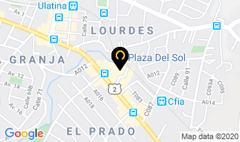 Mapa de Cruz Lorena S.a. en Curridabat