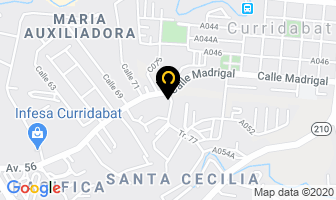 Mapa de Curridabat en Curridabat