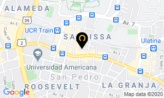 Mapa de Cyber U en San Pedro