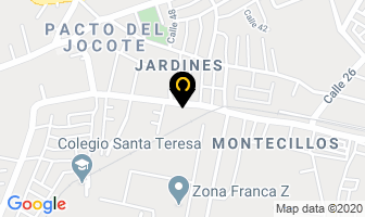 Mapa de Dental Esthetic en Alajuela