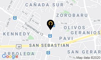Mapa de Deposito De Materiales Irazu San Sebastian en San José