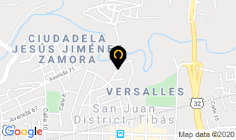 Mapa de Dequisa en San José