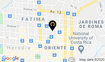 Mapa de Digital Suministros en Heredia