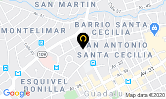 Mapa de Diselec Ltda en Guadalupe